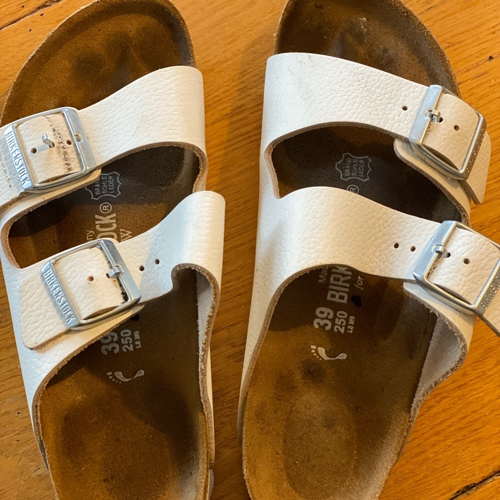 White Birkenstock’s
